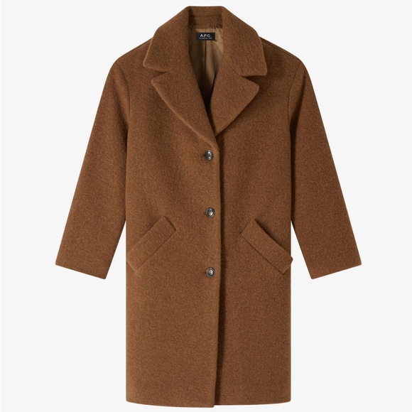 A.P.C. Jackets & Blazers - A.P.C. Women's Ninon Coat Camel